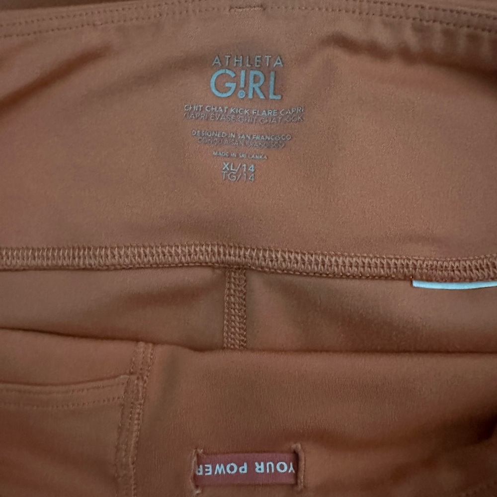 Athleta girl crops